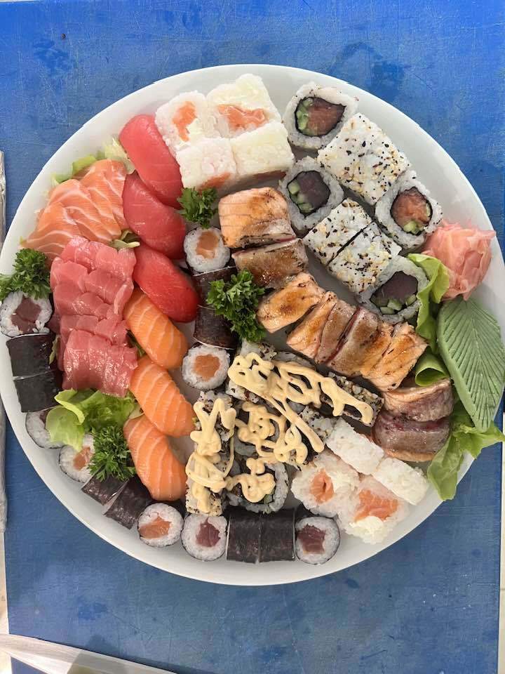 Plateau sushis La Réunion